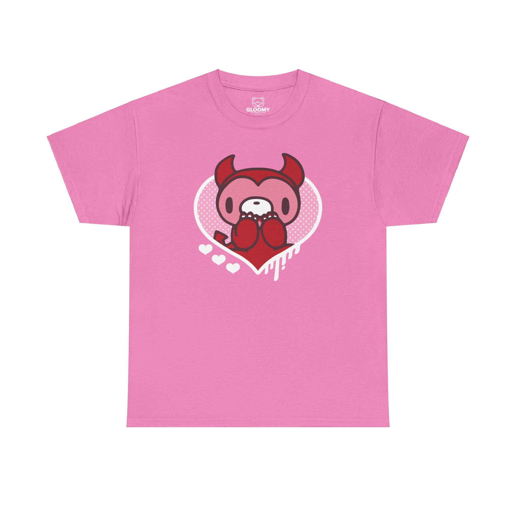 Valentine's Day Devil Gloomy Bear Unisex Tee